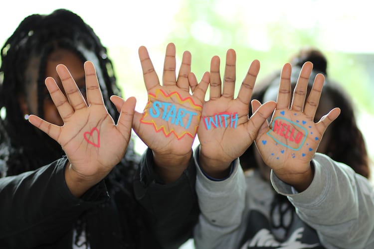 One of the Arthur M. Blank Family Foundation's nonprofit partners, Sandy Hook Promise, is tackling loneliness in American schools. (Courtesy of Arthur M. Blank Family Foundation)