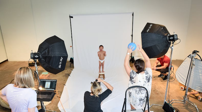 The photoshoot happened in Chamblee on Thursday.