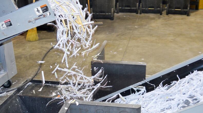 Business is on the upswing for Griffin-based Shred-X. The company expects to buy a new truck and hire a driver to put behind the wheel.