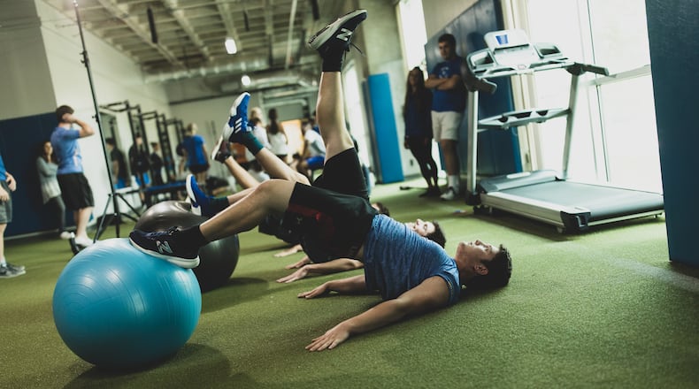 The Weber School's Sports Science Academy offers courses in physical therapy, sports medicine, physical training, fitness and sports management.