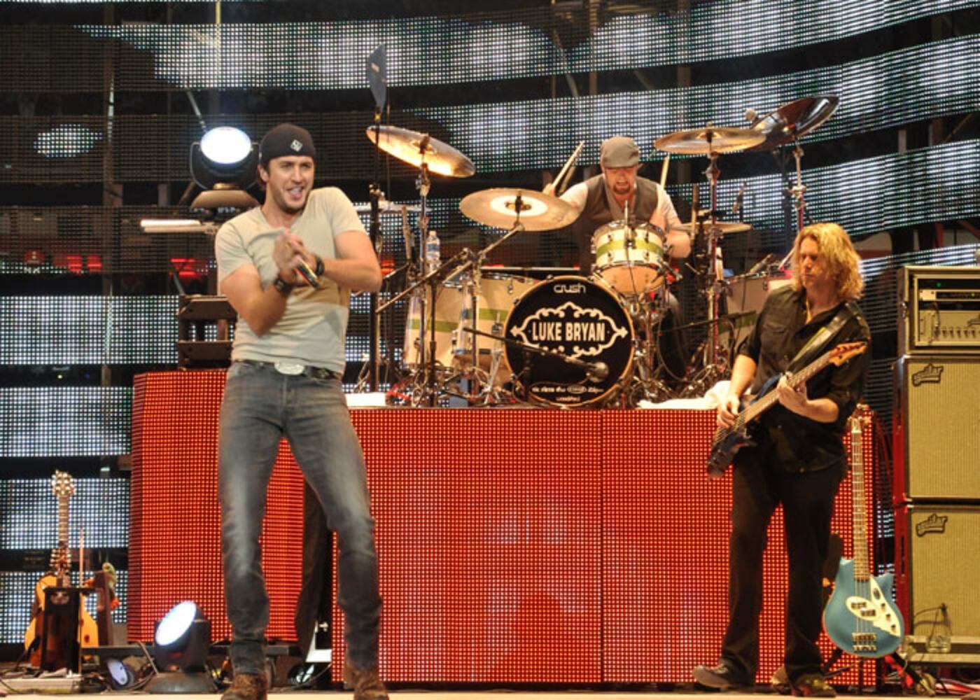 Luke Bryan at the Houston Rodeo