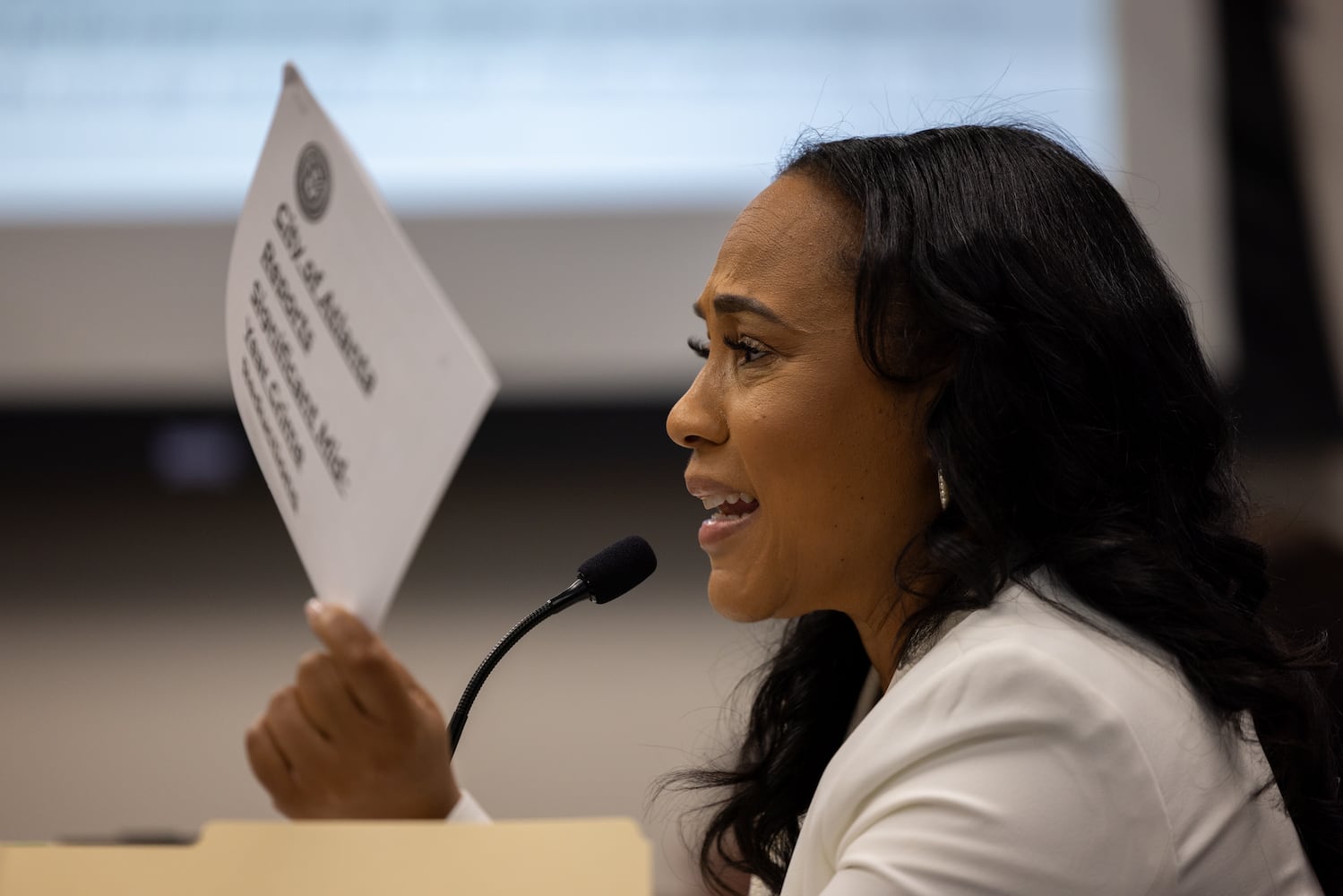 Fani Willis testifies