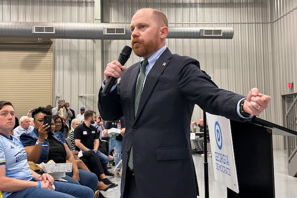 Charlie Bailey was elected chair of the Democratic Party of Georgia last month at a gathering in Atlanta.