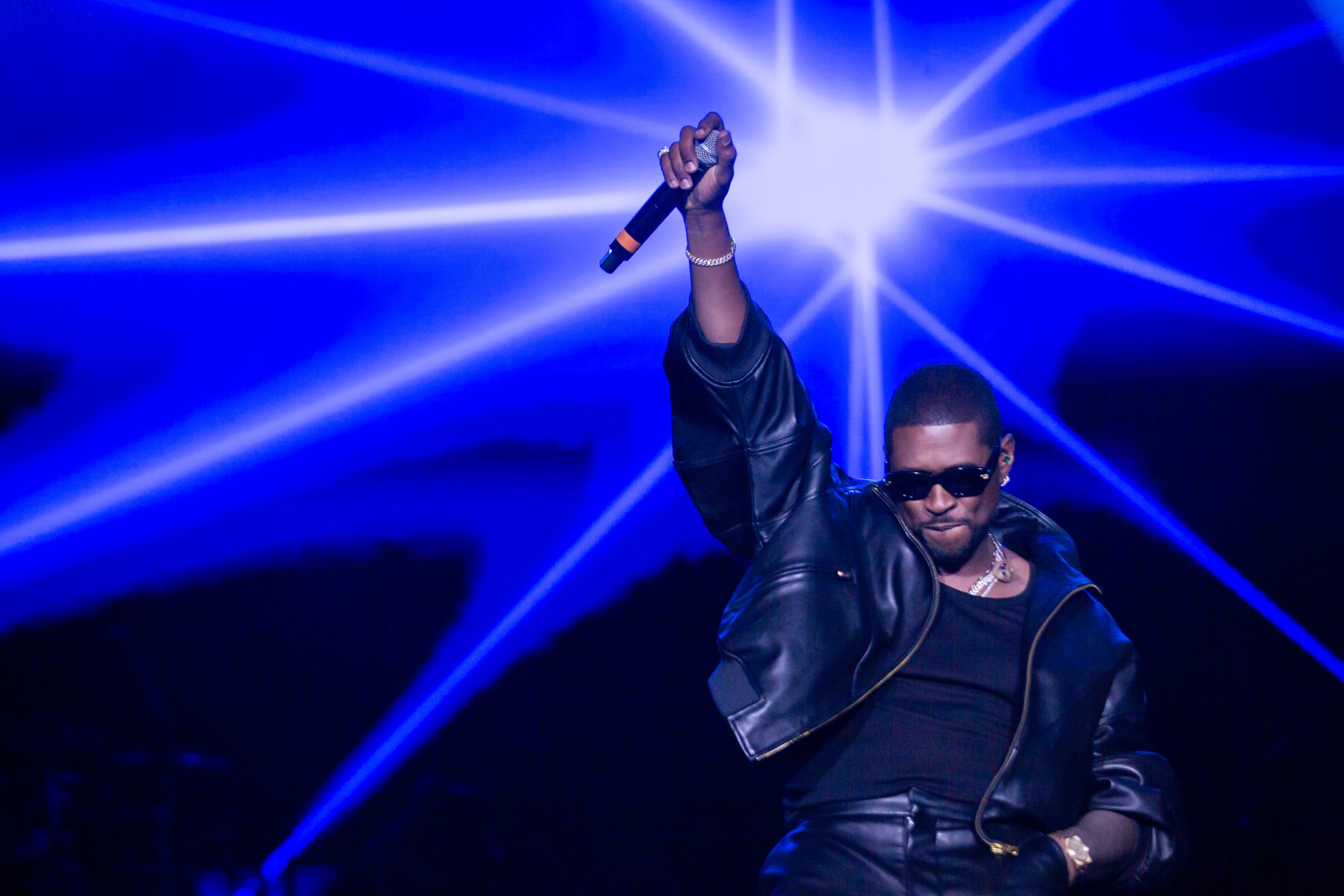 Ludacris, shown onstage at One Musicfest in Piedmont Park in October, will perform a free concert as part of the Dr Pepper SEC FanFare on Saturday. (Ryan Fleisher/For the AJC)