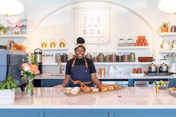 Pastry chef Amber Latimore at the Chai Box Cafe. (Kate Blohm, courtesy of the Chai Box Cafe)
