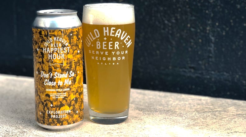 Wild Heaven Don’t Stand So Close To Me German-style lager. CONTRIBUTED BY WILD HEAVEN BEER