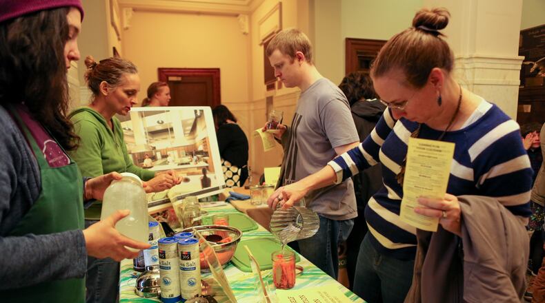Attendees at the 2017 festival took home a jar of their own carrot pickles from the Do-It-Yourself Fermentation Station.