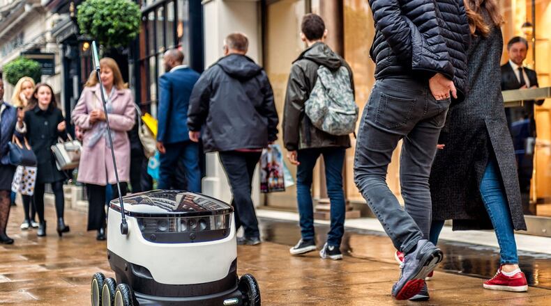 DoorDash is launching a robot food delivery service with help from London-based Starship Technologies. (Starship Technologies/TNS)