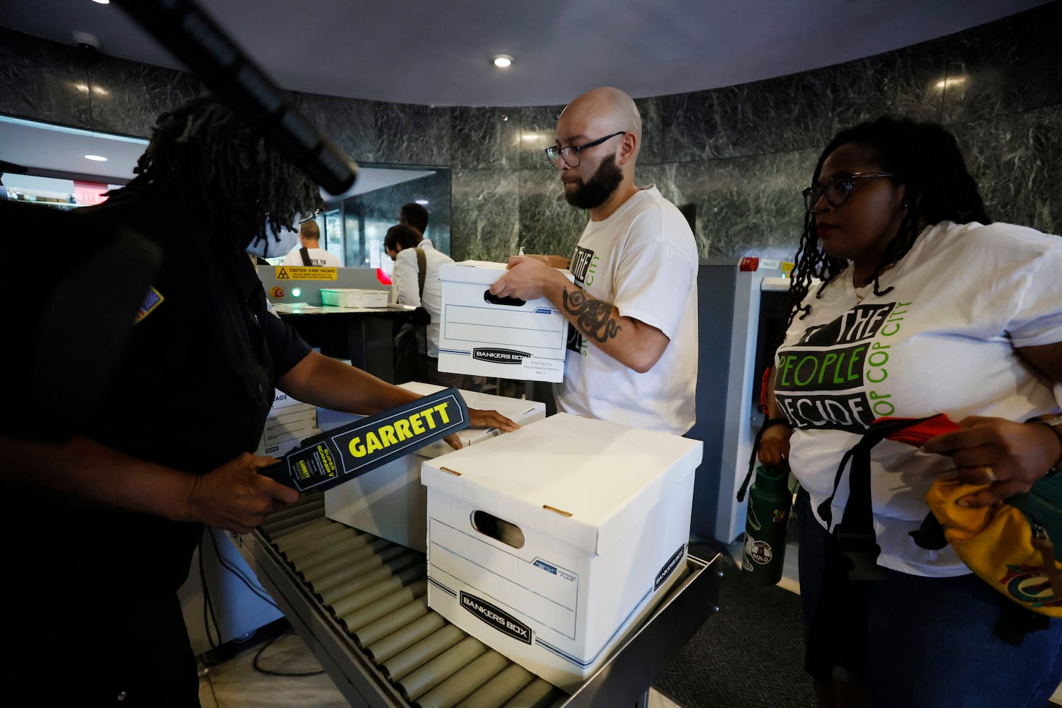 Training center referendum organizer submits petition