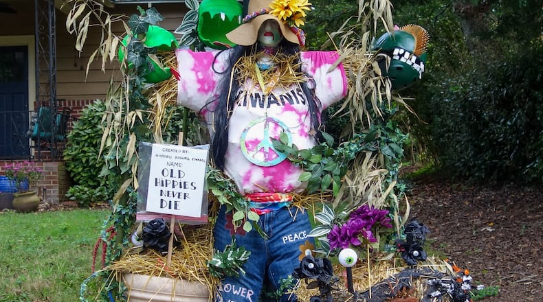 Roswell Woman's Club's "2022 Boo Y’all Scarecrows" event returns Sept. 26 through Nov. 1. (Courtesy Roswell Woman's Club)
