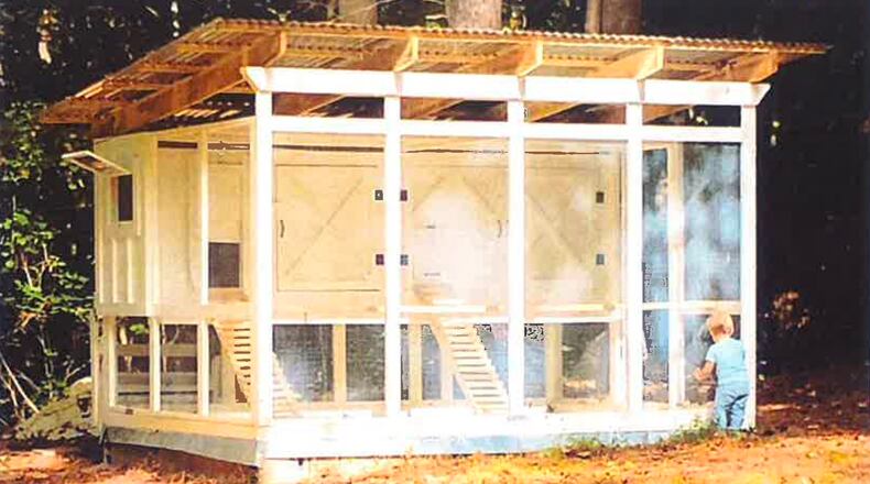Suwanee recently approved a special use permit to allow for a chicken coop like the one above at 181 Abbey Hill Road. (Courtesy City of Suwanee)