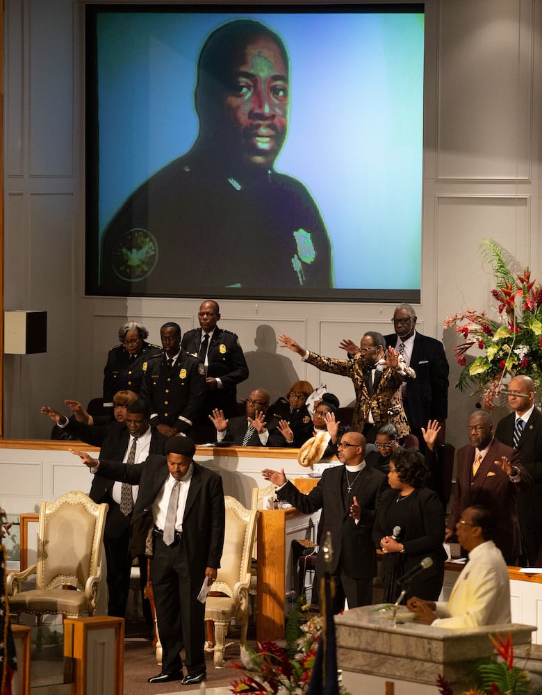PHOTOS: APD Officer Stanley Lawrence’s Funeral