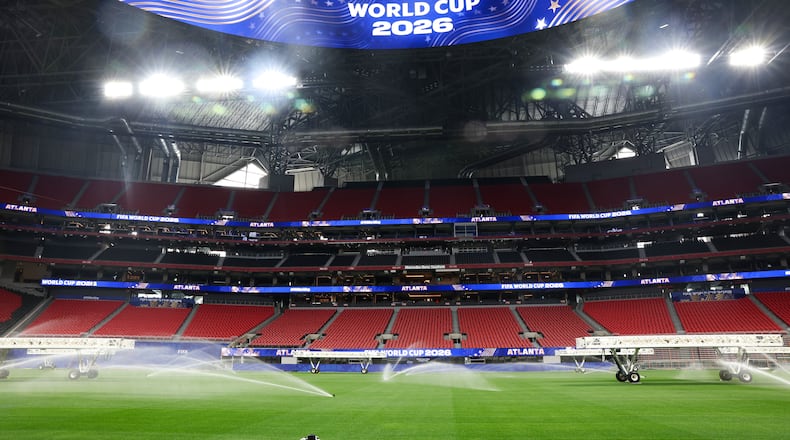 The Georgia World Congress Center Authority spent $612,000 on tickets to World Cup matches at Mercedes-Benz Stadium, which the agency owns. With prices starting at $596,000, the agency debated if it cost too much to book a suite in its own facility, before deciding to split the cost. (Arvin Temkar/AJC)