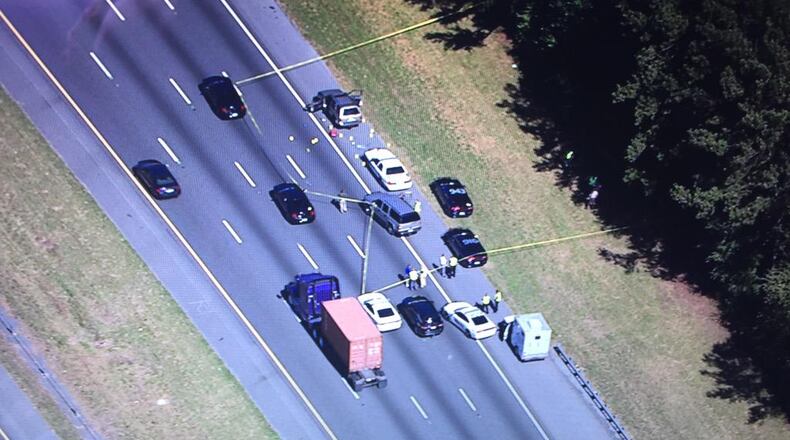 Authorities were on the scene of a fatal shooting on northbound I-75 in Bartow County on Wednesday. Channel 2 Action News