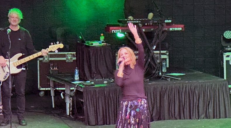 Belinda Carlisle opened her tour at The Fred in Peachtree City on July 1, 2023. RODNEY HO/rho@ajc.com