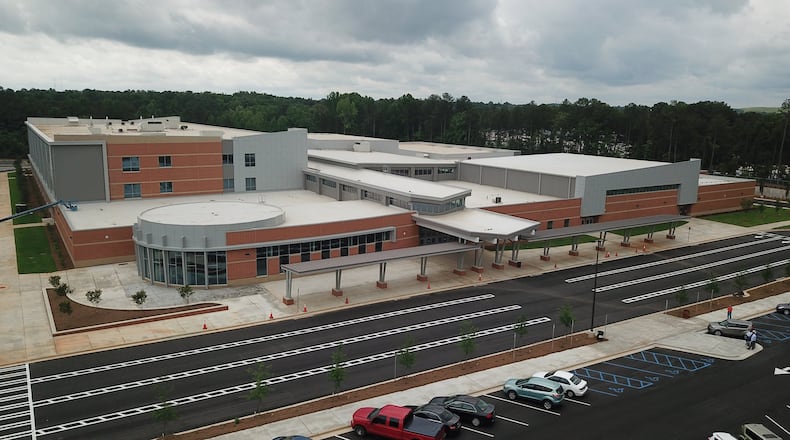 An arial photo of Paul Duke STEM High School. (Photo was provided by Gwinnett County Public Schools)