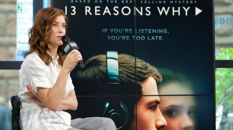 NEW YORK, NY - APRIL 24:  Actress Kate Walsh attends Build presents Kate Walsh discussing the show "13 Reasons Why" at Build Studio on April 24, 2017 in New York City.  (Photo by Matthew Eisman/Getty Images)