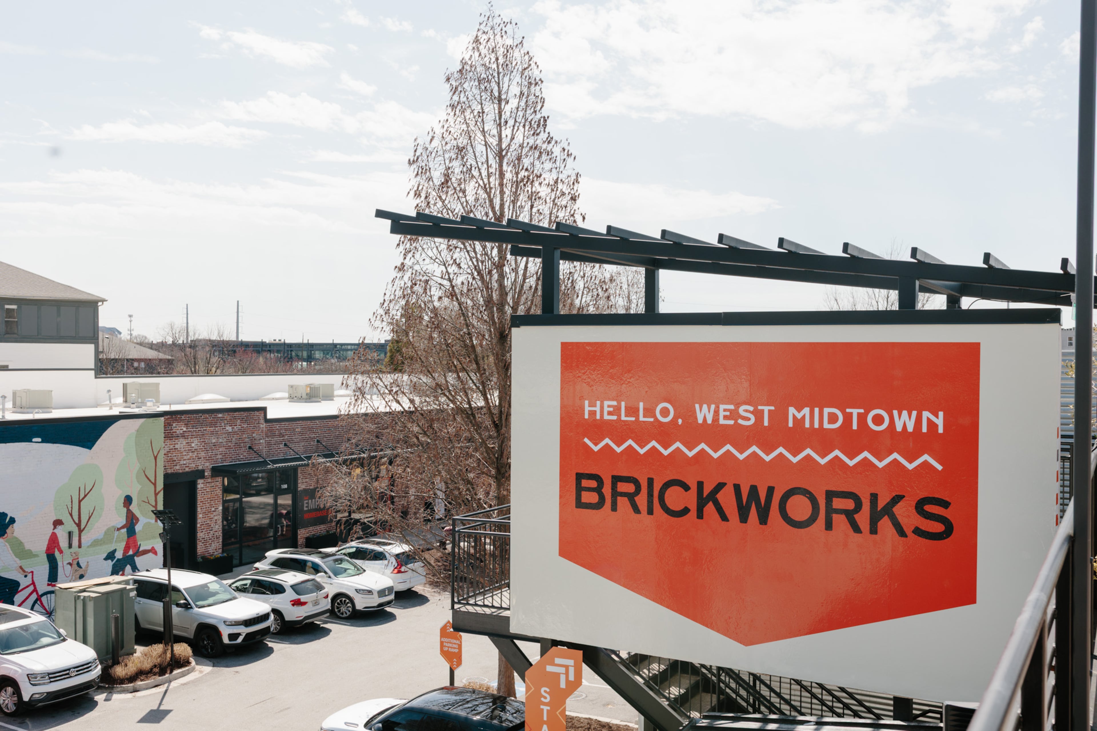 Brickworks is a mixed-use office and retail district in Atlanta's west Midtown neighborhood. (Courtesy of Good Company)