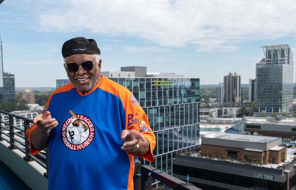 Veteran stand-up comedian and actor George Wallace photographed Friday, Mar. 16, 2023, at his Buckhead home near the neighborhood where he grew up. (Ben Gray for the AJC)