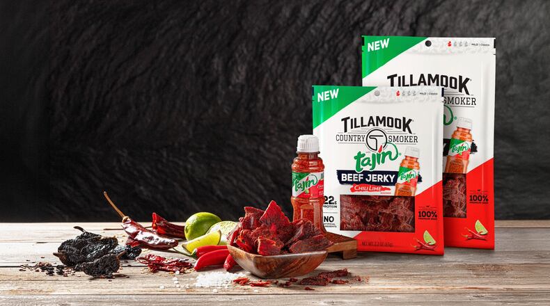 Tajin beef jerky. (Courtesy of Tillamook Country Smoker)