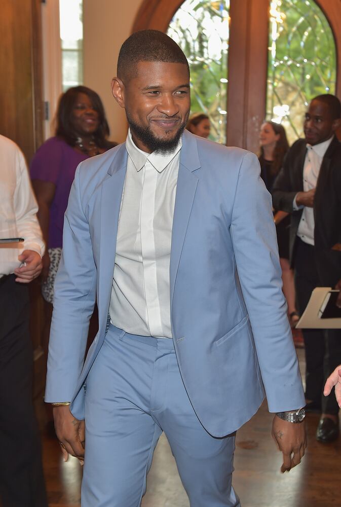 Usher's New Look Foundation reception