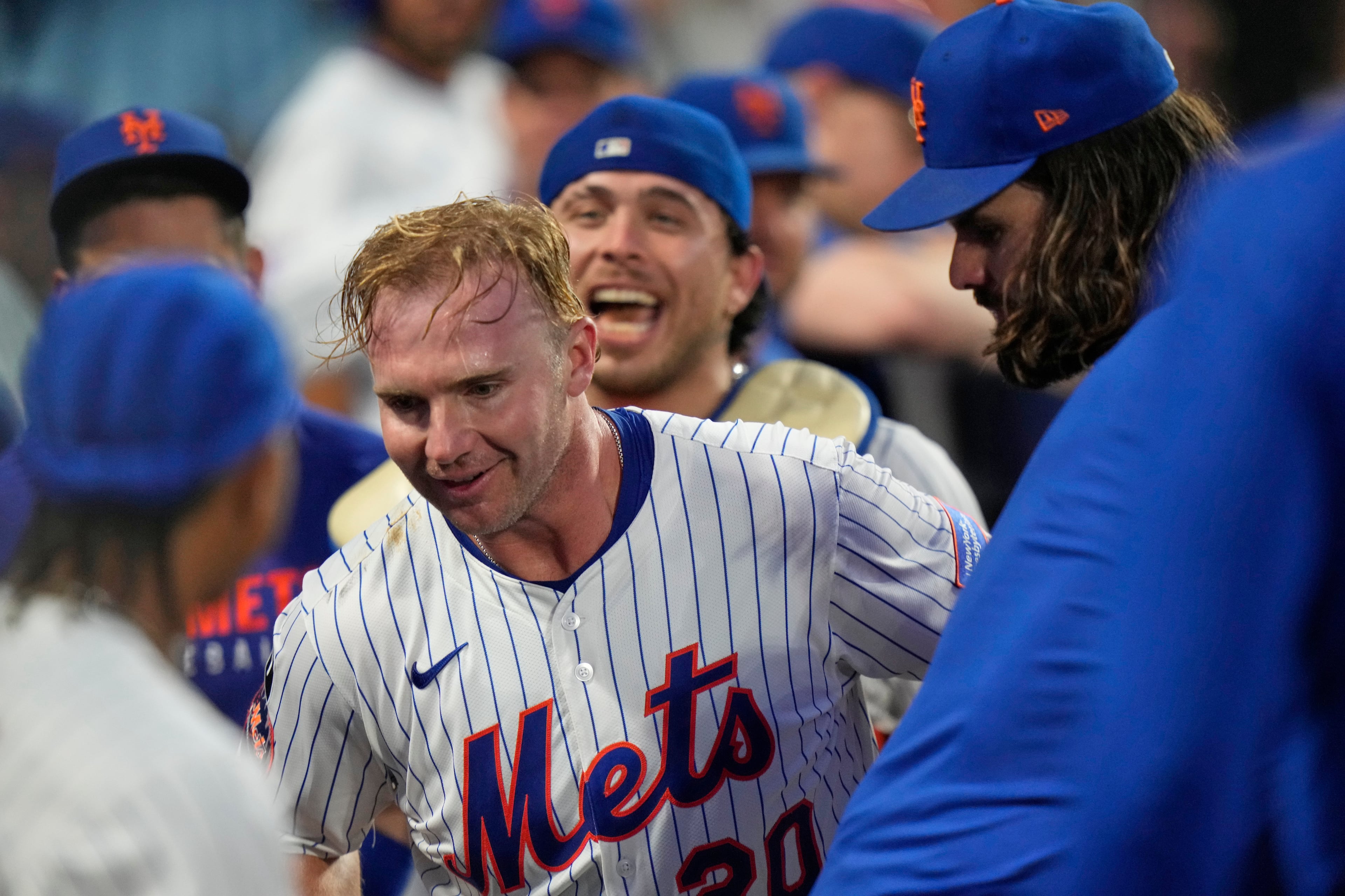 The Mets' Pete Alonso made history against the Braves. Bummer.