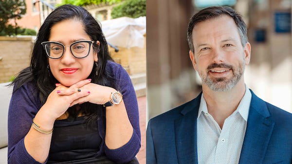 Leila Rao, founder and CEO of AgileXtended and Richard Culberson, CEO of Moneypenny North America. (Courtesy of Leila Rao and Richard Culberson)