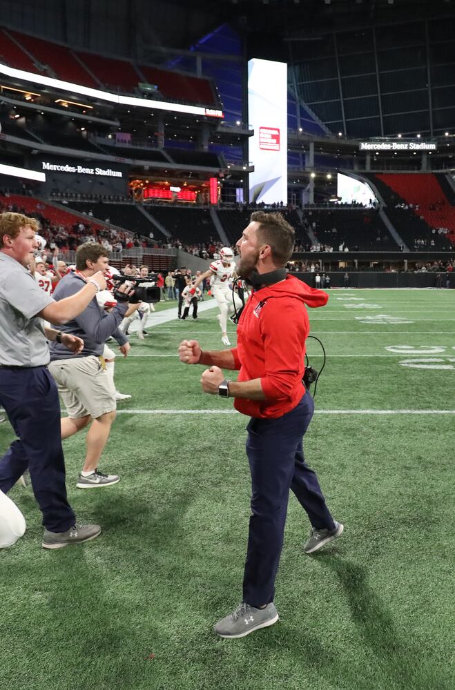 Photos: Day 2 of HS state title games at Mercedes-Benz Stadium