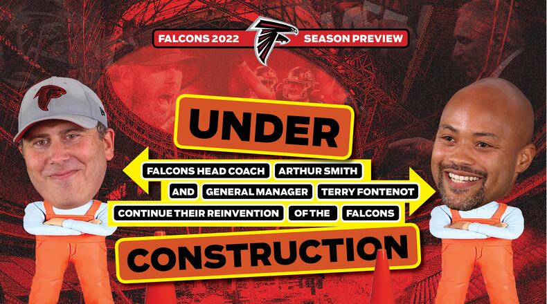 Falcons 2022 Season Preview cover illustration by ArLuther Lee