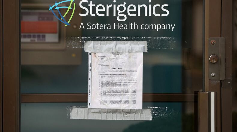 Sterigenics in Willowbrook, Illinois, on May 29, 2019.  (Chris Sweda/Chicago Tribune/TNS)