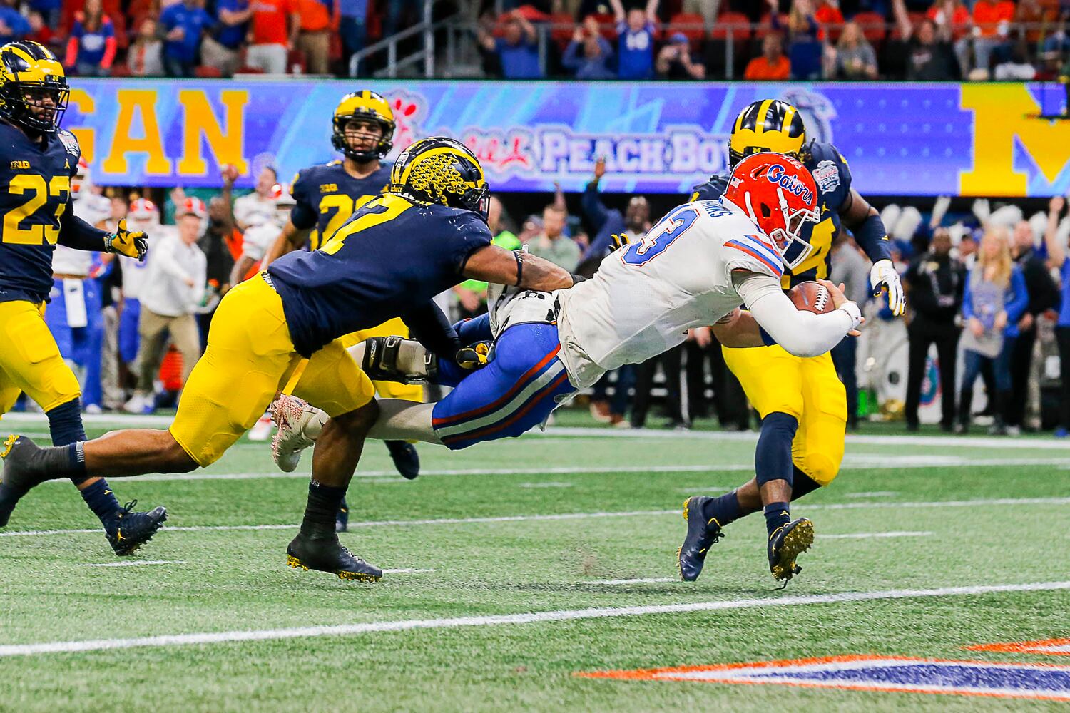 Photos: Florida, Michigan clash in Chick-fil-A Peach Bowl