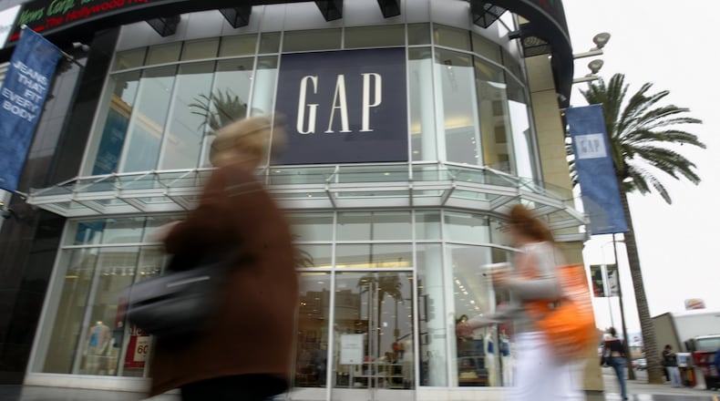 Gap Inc. will hire more than 400 seasonal workers to service its stores in the metro Atlanta area during the holiday season. (AP Photo/Jae c. Hong)