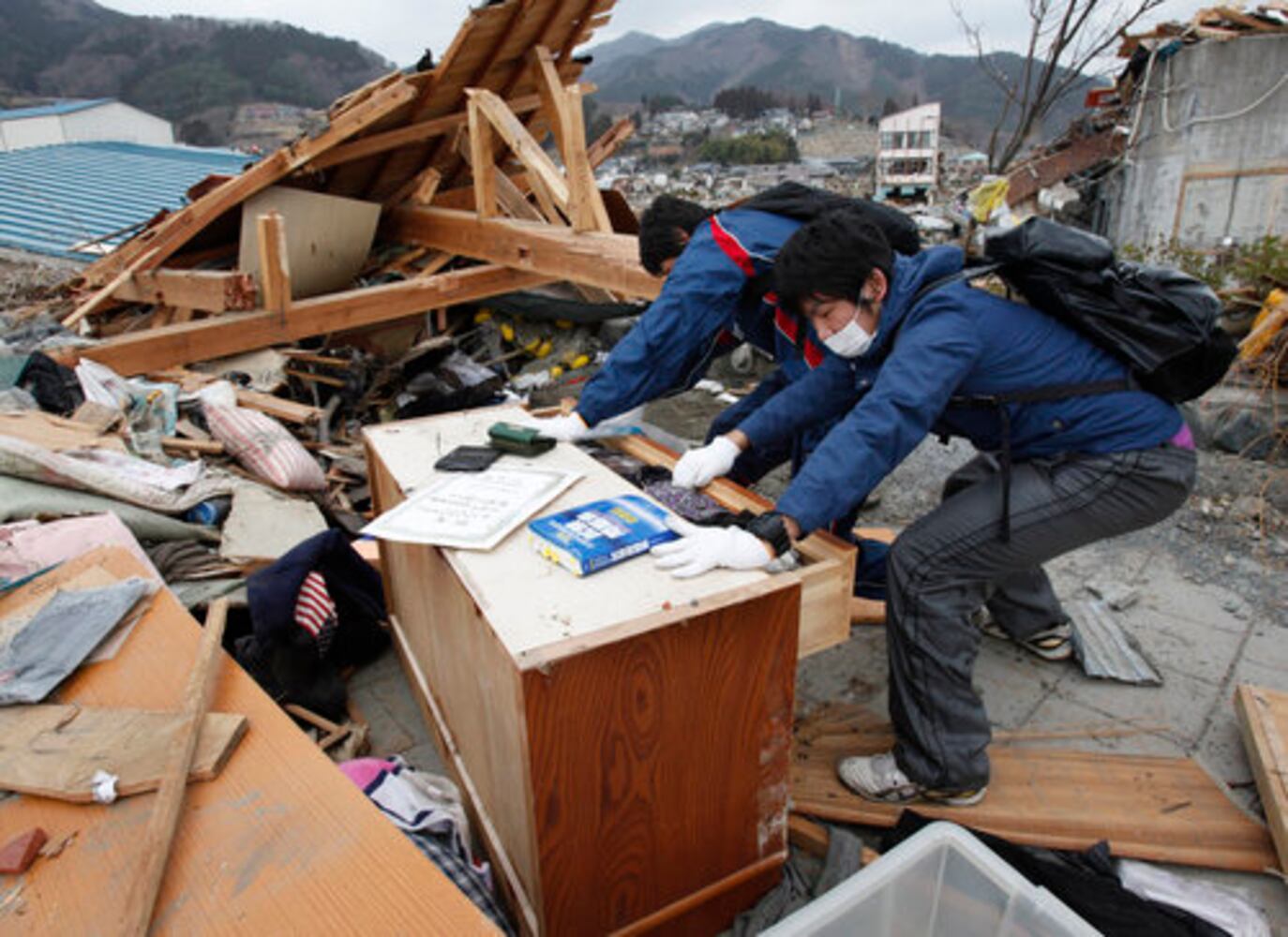 Japan earthquake, tsunami aftermath