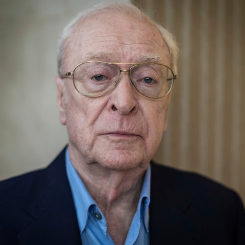 FILE - British actor Michael Caine poses for a photograph in London, Oct. 11, 2018. (Photo by Vianney Le Caer/Invision/AP, File)