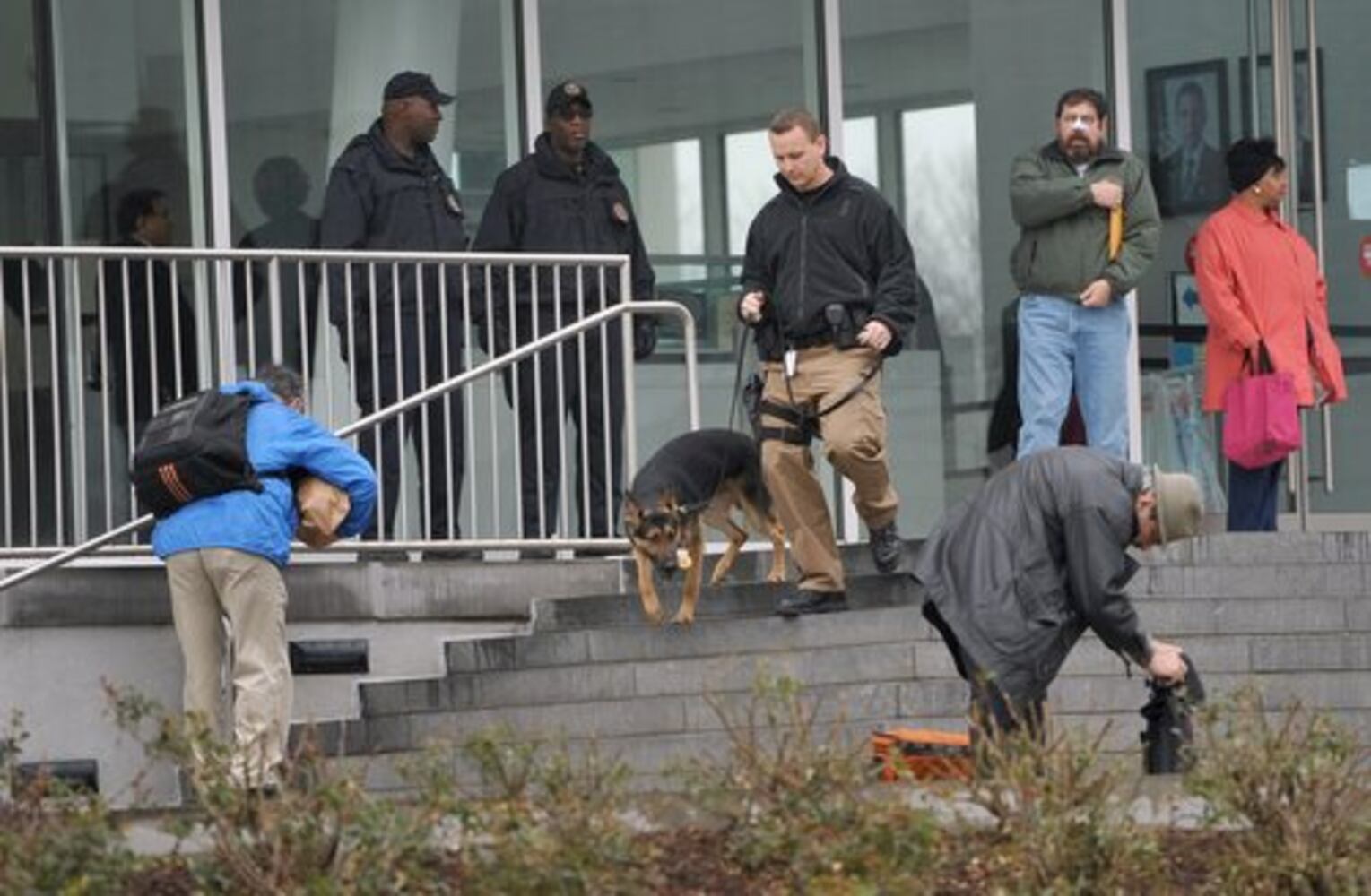 Occupy Atlanta protests at the Russell Federal Building