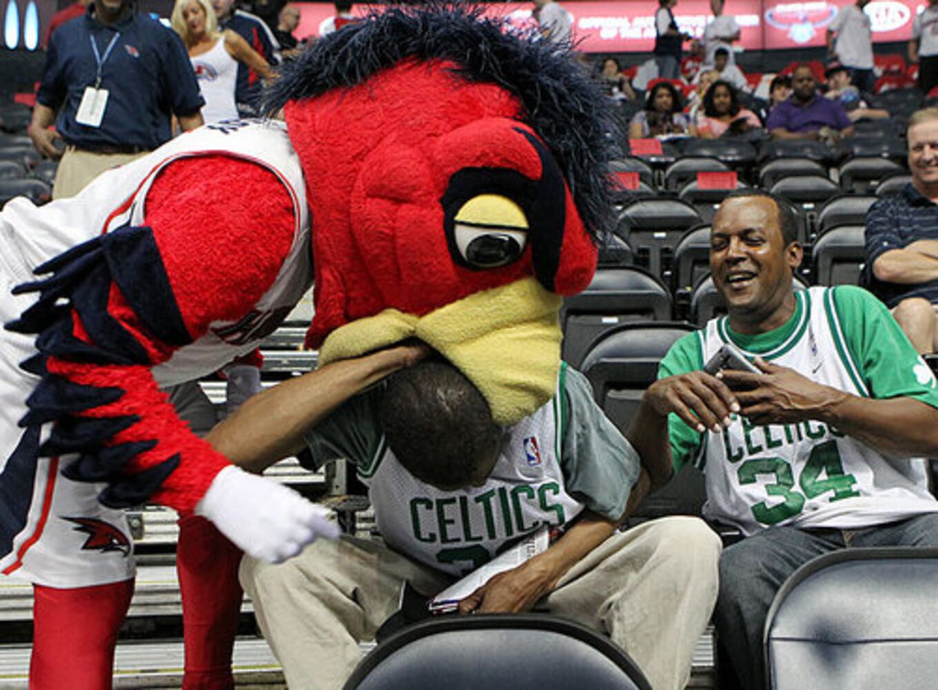 Hawks open playoff series with Celtics