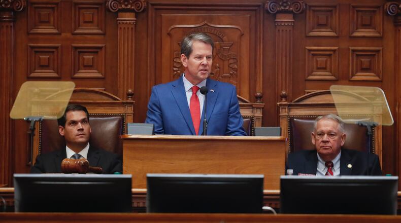 January 16, 2020 - Atlanta - as the Georgia 2020 General Assembly continued for it's fourth legislative day. Bob Andres / bandres@ajc.com