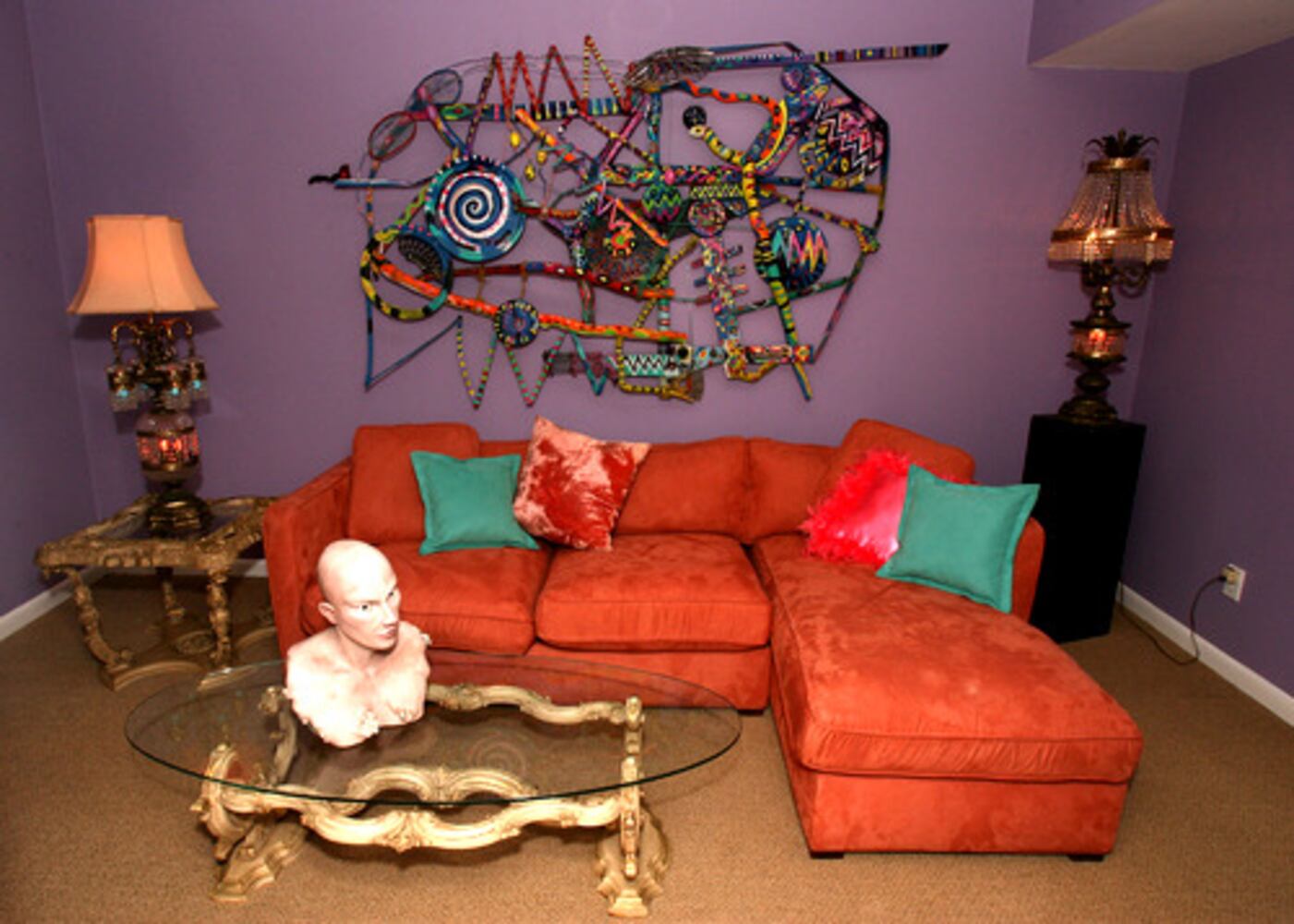 Imaginative decor suits Buckhead townhome