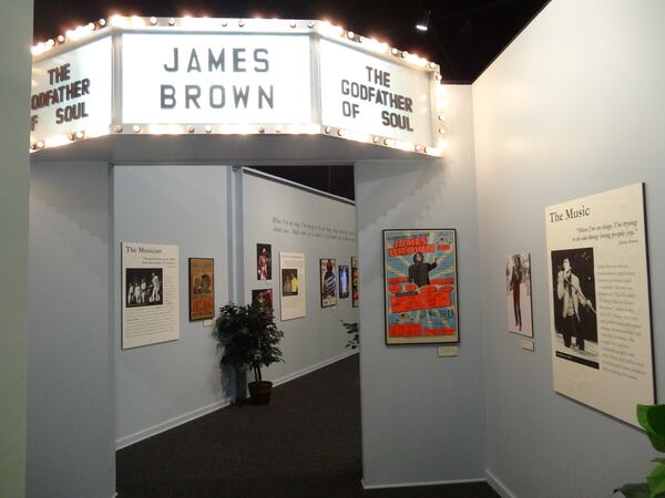 The Augusta Museum of History features an extensive trove of James Brown memorabilia. Photo courtesy of the museum.
