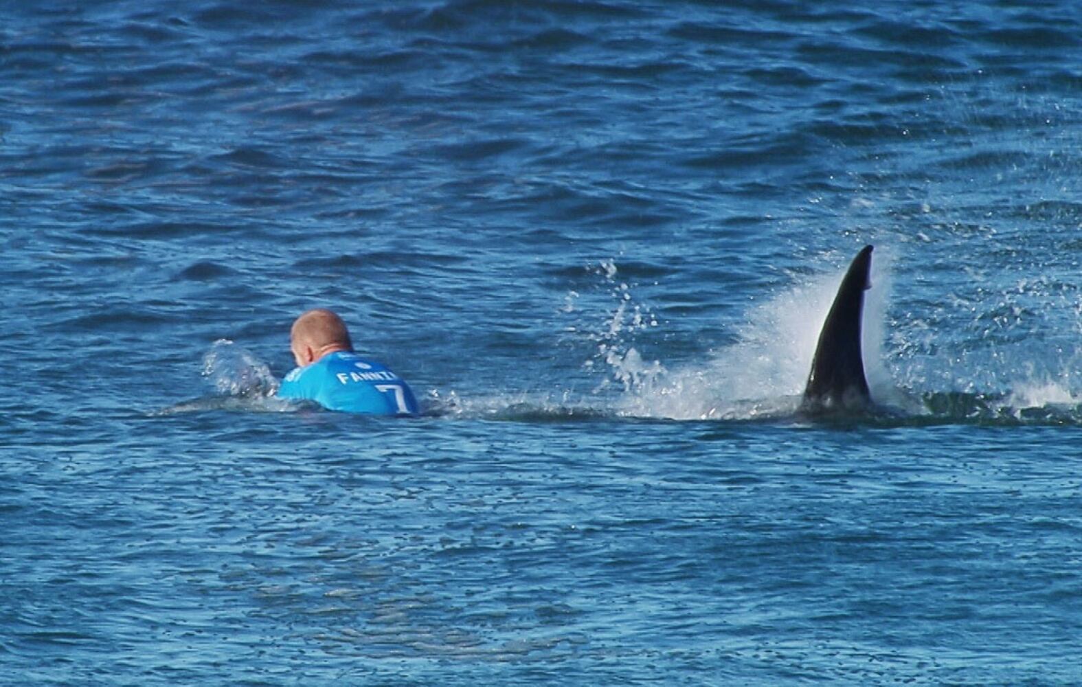 Shark attacks surfer Mick Fanning live on TV