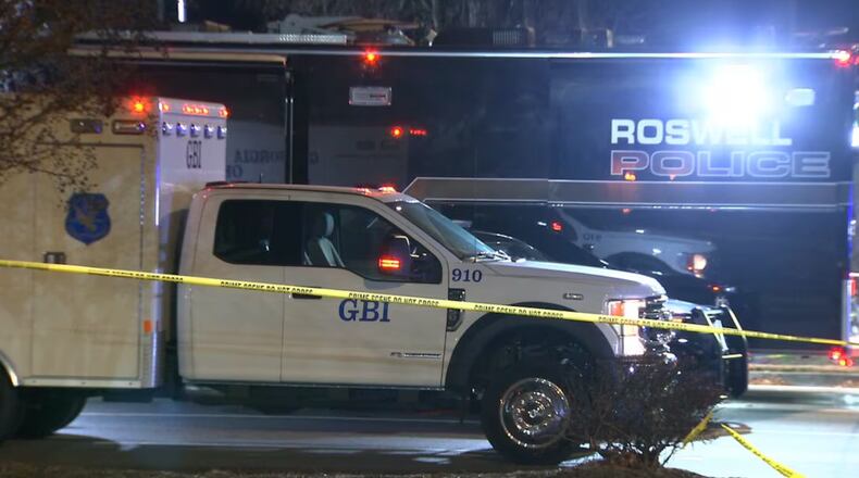 The GBI is investigating after a Rowell police officer shot a man during a fight at a car dealership, authorities said.
