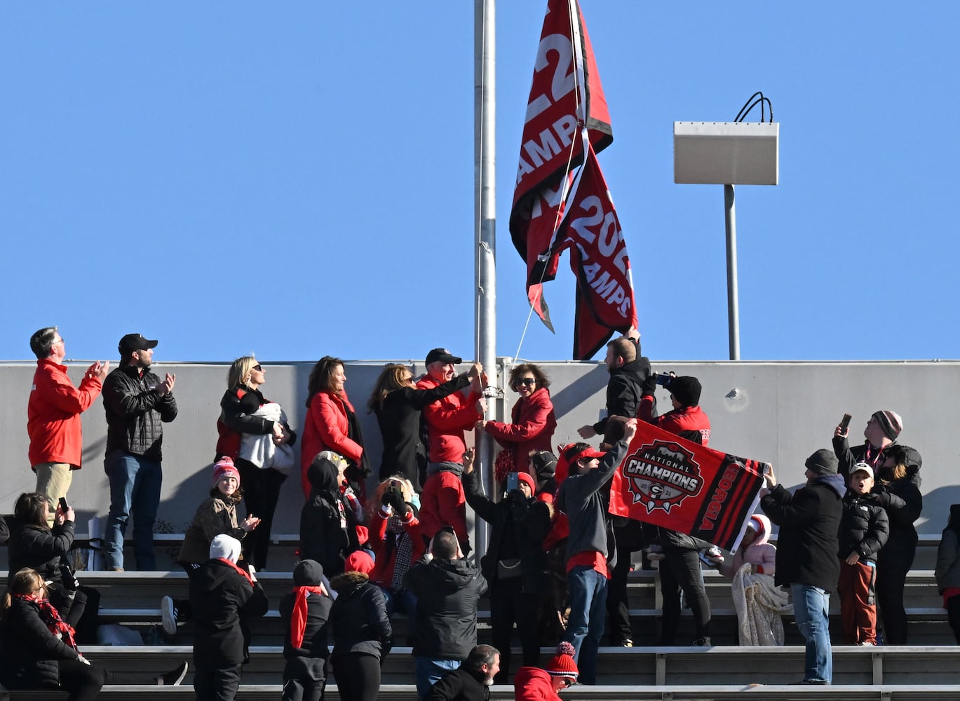 2022 National Championship celebration