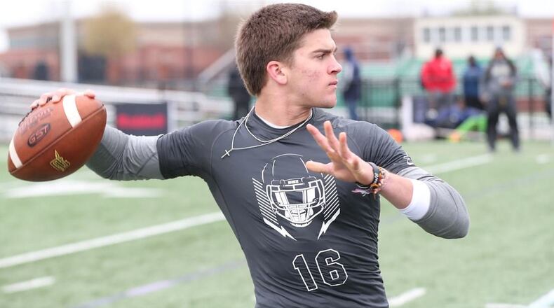 Quarterback John Rhys Plumlee had committed to Georgia in the summer.