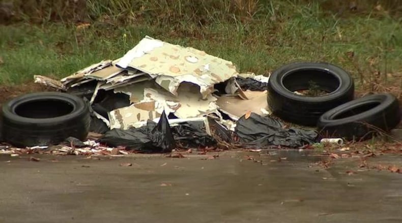 Reader Sam asks, who can you contact in Gwinnett when someone dumps trash on your property?