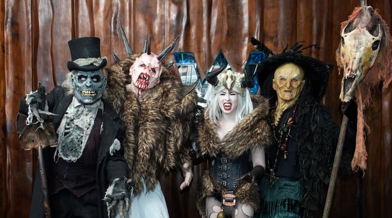 Netherworld's monsters will be on the move - but not until the 2018 Halloween season. They'll scare you in Norcross one more time this year. AJC photo: Hyosub Shin