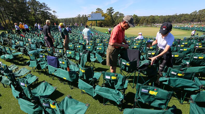 A seat to view the Masters Tournament up close is worth a few pennies.