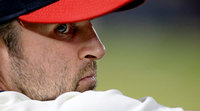A follow-up appointment revealed Braves second baseman Dan Uggla’s vision had already improved following LASIK surgery.