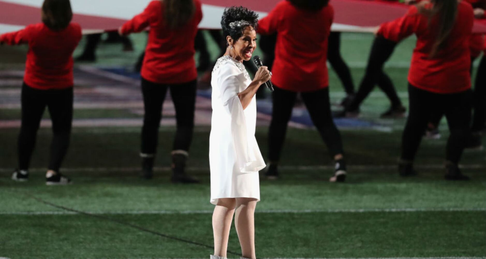 gladys knight national anthem