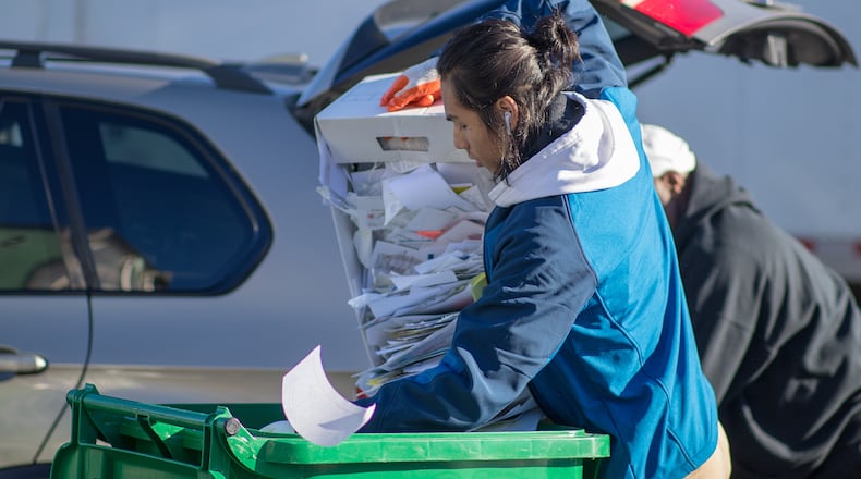 Gwinnett Clean and Beautiful and Gwinnett County Solid Waste Management will host America Recycles Day 9 a.m. and 2 p.m. Nov. 14 at Coolray Field to collect electronics, latex paint and paper for secure shredding. (Courtesy Gwinnett Clean & Beautiful)