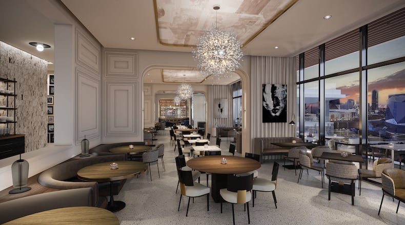 Rendering of Capolinea at the Signia by Hilton Atlanta.